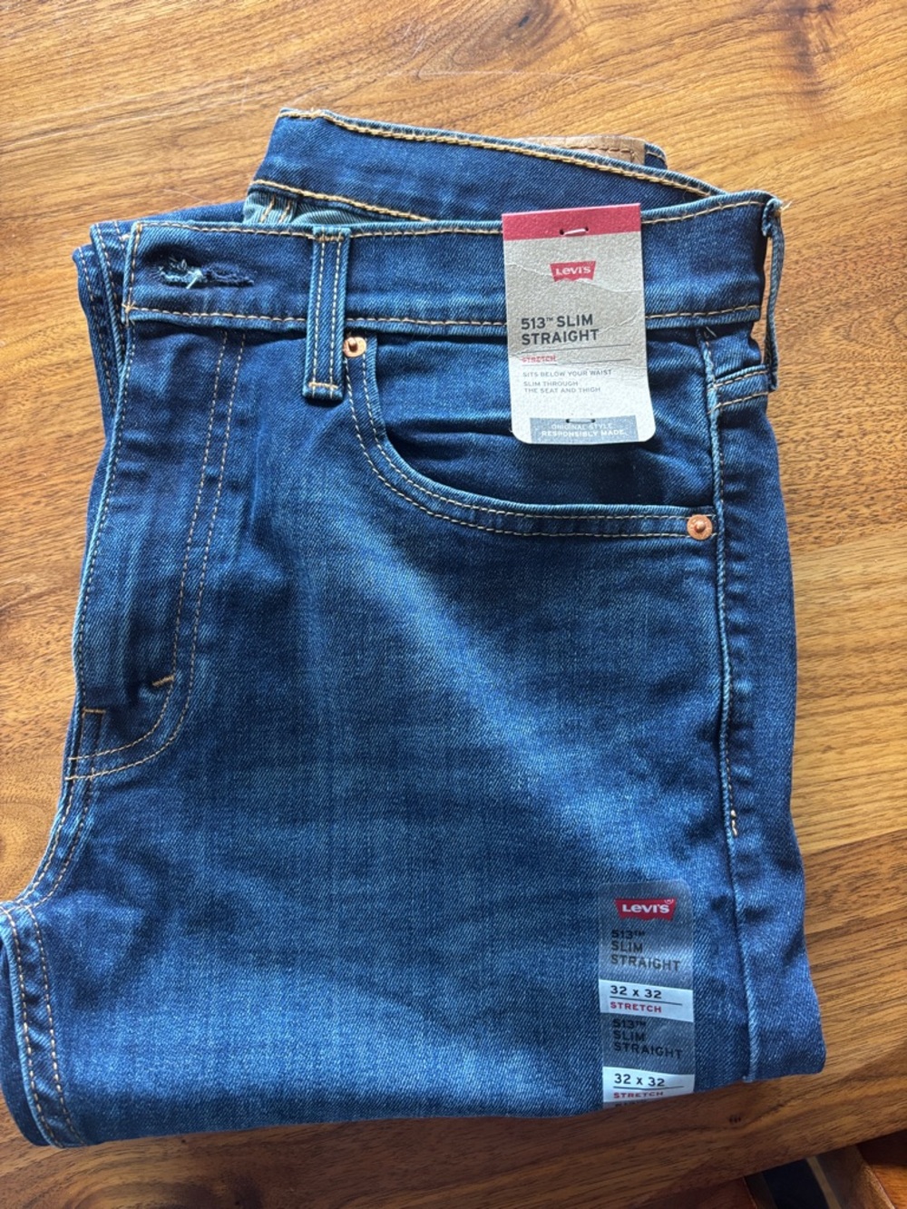 Levi's Slim Straight Men's Jeans - Blue Denim
